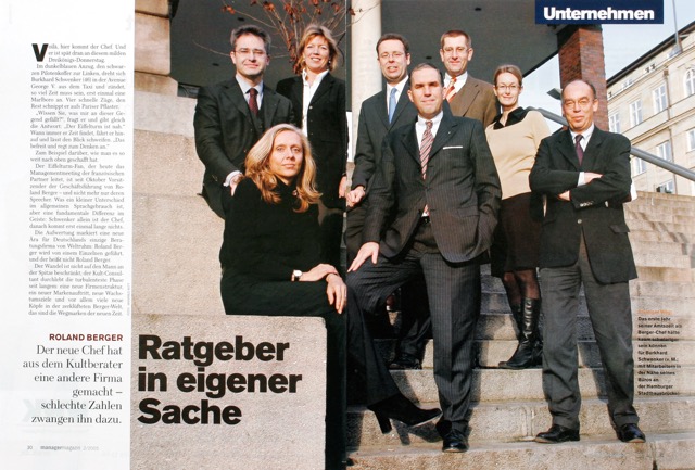 MANAGER MAGAZIN - Roland Berger Strategy Consultants
